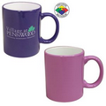 11 Oz. 2 Tone Color of the Year mug (Orchid Pink/White)